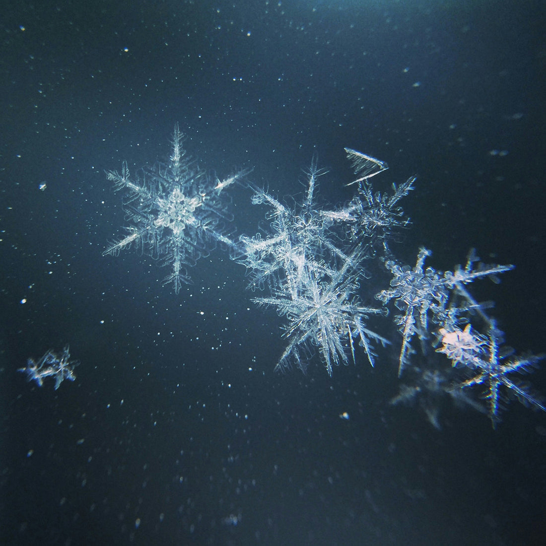 CMY Cubes: Why Snowflakes Are White